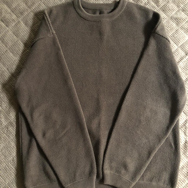 crepuscule moss stitch L/S sweater 鹿の子編みトップス