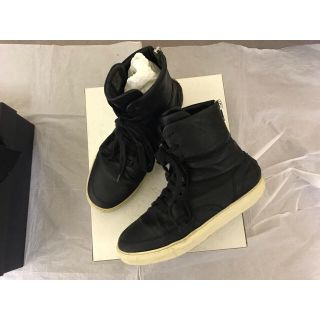 クリスヴァンアッシュ(KRIS VAN ASSCHE)の早い者勝ち！！クリスヴァンアッシュ バックジップ ハイカットスニーカー(スニーカー)