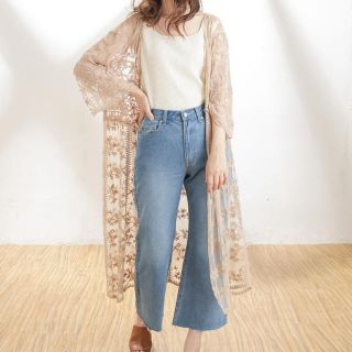 ナチュラルクチュール(natural couture)のみかん様専用【新品未使用】ヴィンテージガウン(カーディガン)