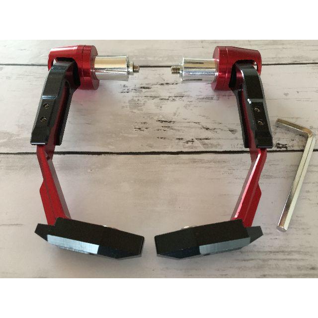 ブレーキレバーガード クラッチレバーガード ブレーキレバーカバー 赤 レッドの通販 By Hawaiian600 S Shop ラクマ