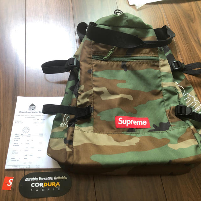 supreme Tote Backpack ボックスロゴ 迷彩 1