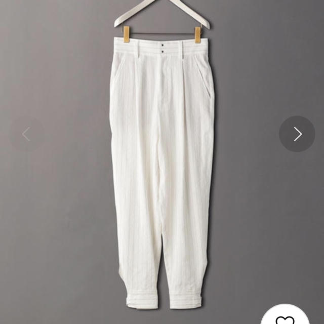 6(ROKU)>STRIPE PANTS/パンツ - カジュアルパンツ