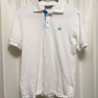 ビラボン(billabong)のBillabong ビラボン ポロシャツ 白 Mサイズ(ポロシャツ)