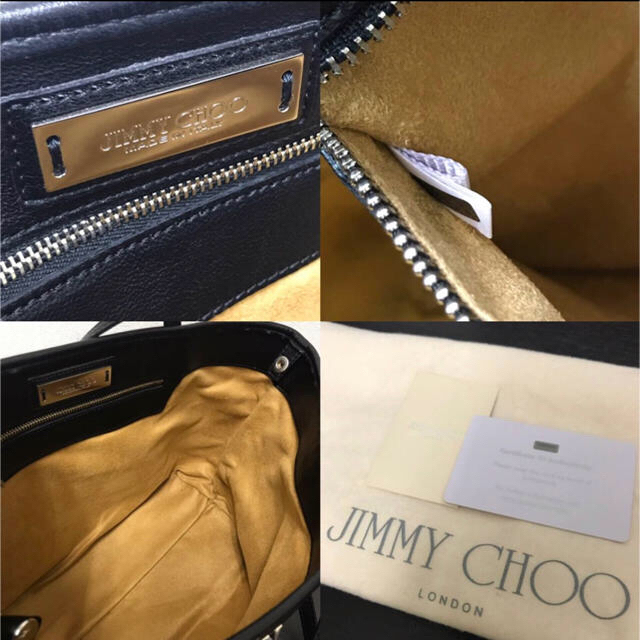 JIMMY CHOO(ジミーチュウ)の美品ジミーチュウ★スタースタッズ★トートバッグ レディースのバッグ(トートバッグ)の商品写真