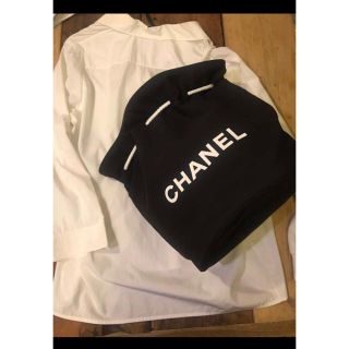 シャネル(CHANEL)のCHANEL　シャネル レア！　ワンショルダーバッグ リュック 巾着 大サイズ！(リュック/バックパック)