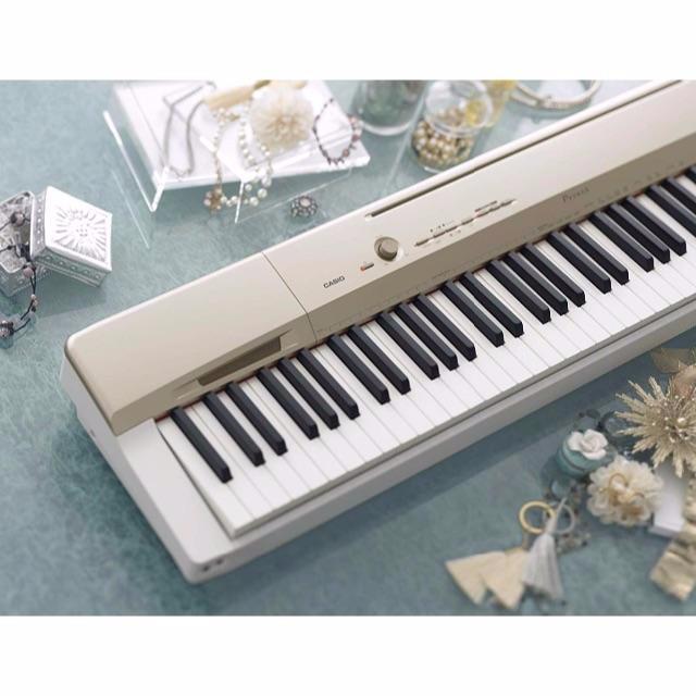 CASIO(カシオ)の(カシオ) 88鍵盤 電子ピアノ Privia PX-160GD シャンパンゴー 楽器の鍵盤楽器(電子ピアノ)の商品写真