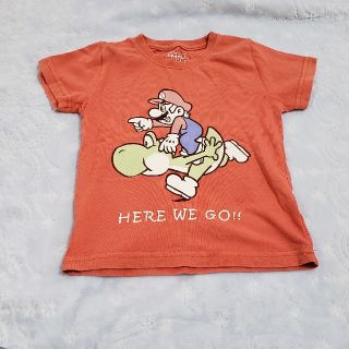 ニンテンドウ(任天堂)のスーパーマリオ　キッズTシャツ(Tシャツ/カットソー)