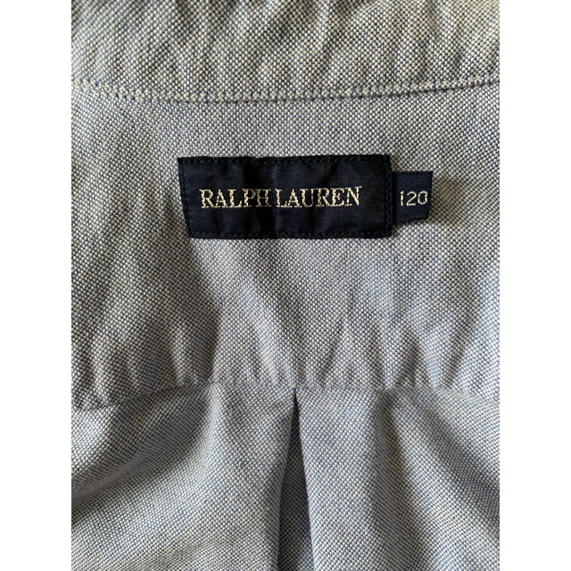Ralph Lauren(ラルフローレン)のラルフローレン  子供ワイシャツ  120㎝ キッズ/ベビー/マタニティのキッズ服男の子用(90cm~)(その他)の商品写真