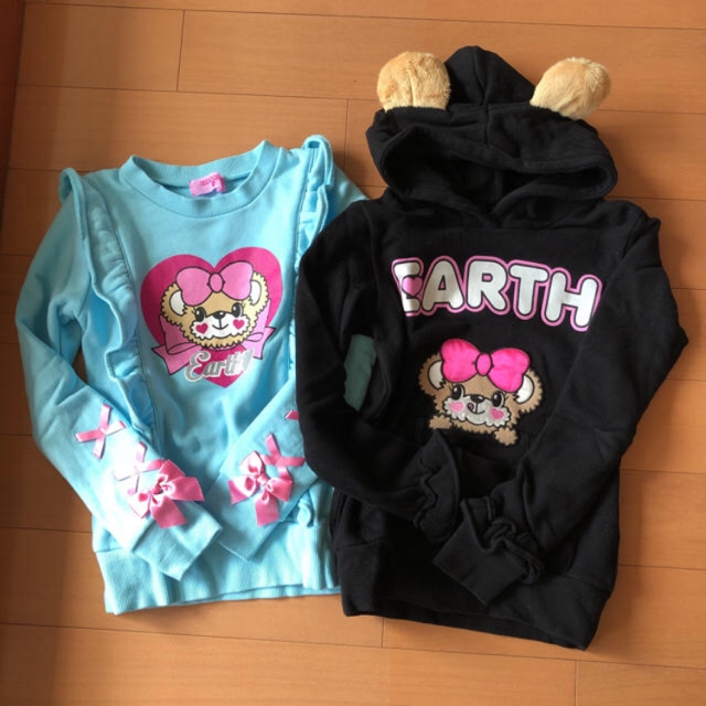 EARTHMAGIC(アースマジック)のクーポン出るまでお取り置きのお品です♡ キッズ/ベビー/マタニティのキッズ服女の子用(90cm~)(スカート)の商品写真