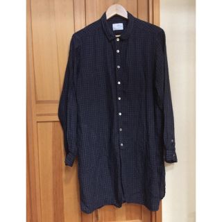 フォグリネンワーク(fog linen work)のきょろん様専用☺︎prit シャツワンピース チェック(シャツ/ブラウス(長袖/七分))