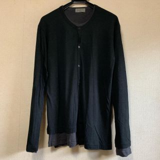 ヨウジヤマモト(Yohji Yamamoto)のヨウジヤマモト カーディガン ニット カットソー YOHJI YAMAMOTO(Tシャツ/カットソー(七分/長袖))