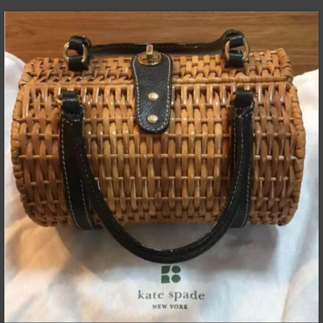 kate spade new york - ケイトスペード カゴバッグ 値下の通販 by まちゃ's shop｜ケイトスペードニューヨークならラクマ