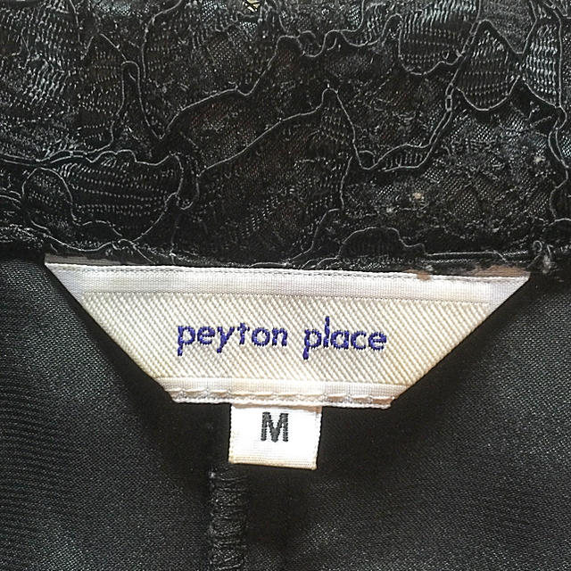 Peyton Place(ペイトンプレイス)のジャケット  レディース  ブラック  レース  peyton place レディースのジャケット/アウター(テーラードジャケット)の商品写真