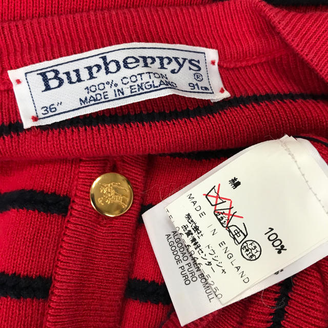 BURBERRY(バーバリー)のバーバリー/Burberry’s/ニット・カーデガン/英国製 レディースのトップス(カーディガン)の商品写真