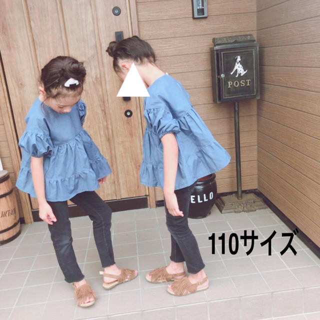 お取引き中⚠️ キッズ/ベビー/マタニティのキッズ服女の子用(90cm~)(ブラウス)の商品写真