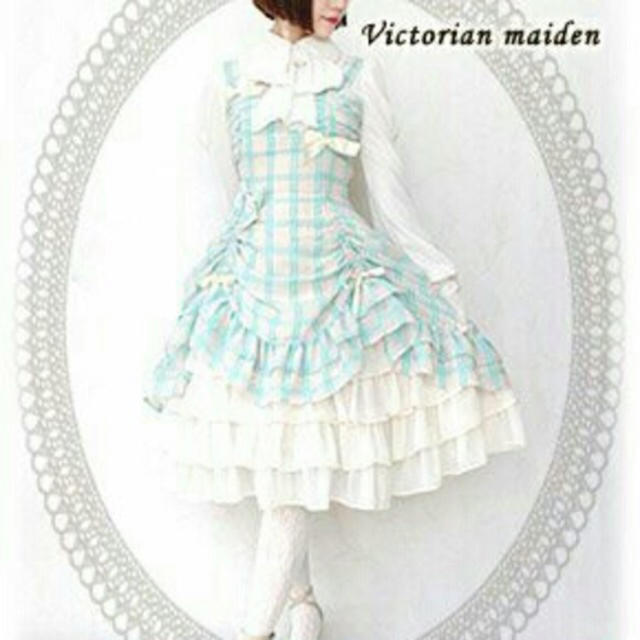 Victorian maiden フェアリードールドレス 水色 ホワイト 白