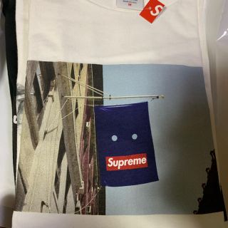 シュプリーム(Supreme)のSupreme banner T m 白(Tシャツ/カットソー(半袖/袖なし))