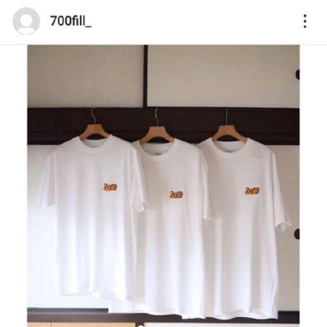 1LDK SELECT(ワンエルディーケーセレクト)の700fill メンズのトップス(Tシャツ/カットソー(半袖/袖なし))の商品写真