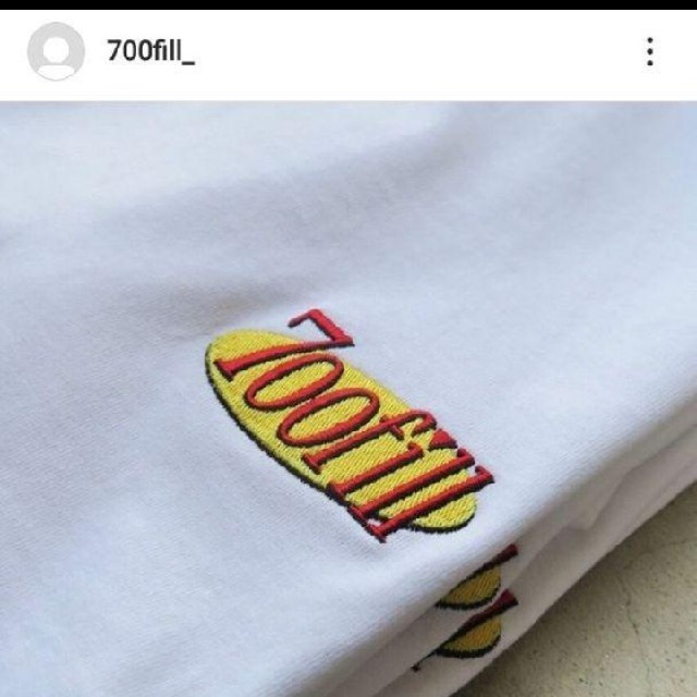 1LDK SELECT(ワンエルディーケーセレクト)の700fill メンズのトップス(Tシャツ/カットソー(半袖/袖なし))の商品写真