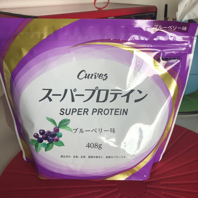 カーブス プロテイン ブルーベリー味 食品/飲料/酒の健康食品(プロテイン)の商品写真