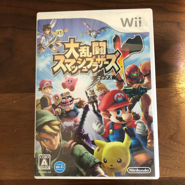 Wii(ウィー)の大乱闘スマッシュブラザーズX エンタメ/ホビーのゲームソフト/ゲーム機本体(家庭用ゲームソフト)の商品写真