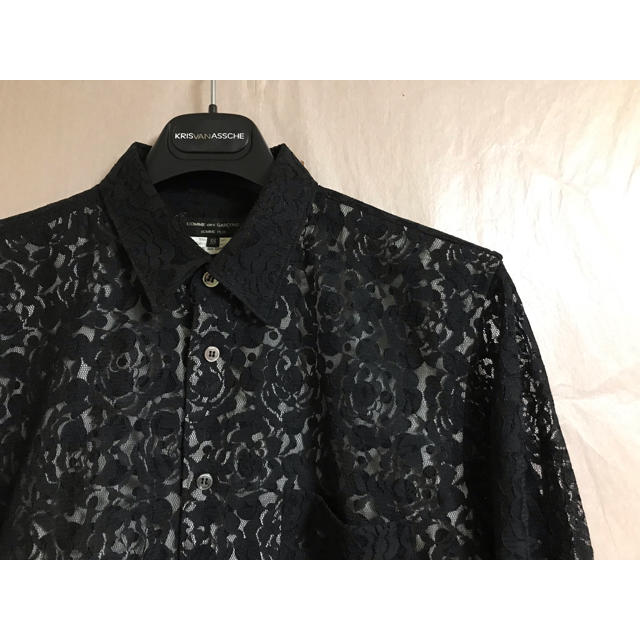 COMME des GARCONS HOMME PLUS(コムデギャルソンオムプリュス)の早い者勝ち！！CDGH plus 花柄レース&ドット シャツ メンズのトップス(シャツ)の商品写真