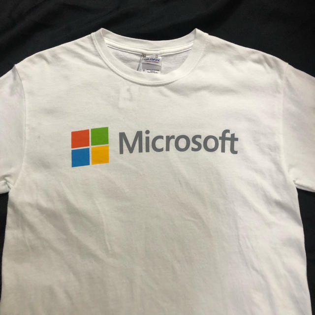 GILDAN(ギルタン)のMicrdosofT Tシャツ✨ メンズのトップス(Tシャツ/カットソー(半袖/袖なし))の商品写真