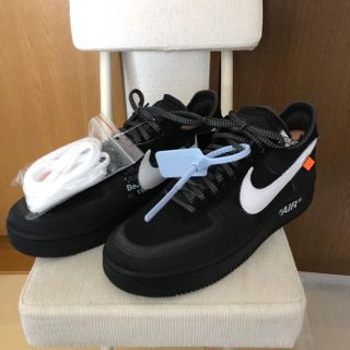 NIKE offwhite エアフォース1 LOW THE TEN 27.0(スニーカー)