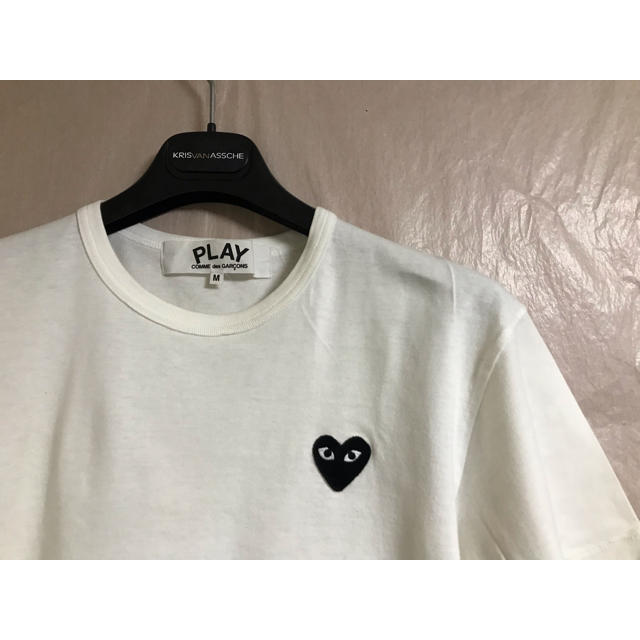 BLACK COMME des GARCONS(ブラックコムデギャルソン)の最終価格！！ コムデギャルソンplay Tシャツ メンズのトップス(Tシャツ/カットソー(半袖/袖なし))の商品写真