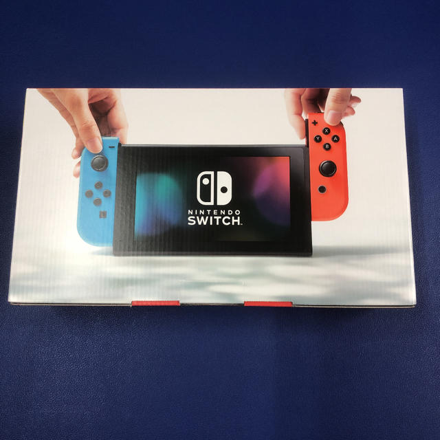 入荷中 任天堂 - 新品 クーポン付 Nintendo Switch ネオンブルー 家庭用ゲーム機本体
