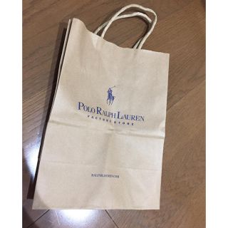 ポロラルフローレン(POLO RALPH LAUREN)のラルフローレン紙袋(ショップ袋)