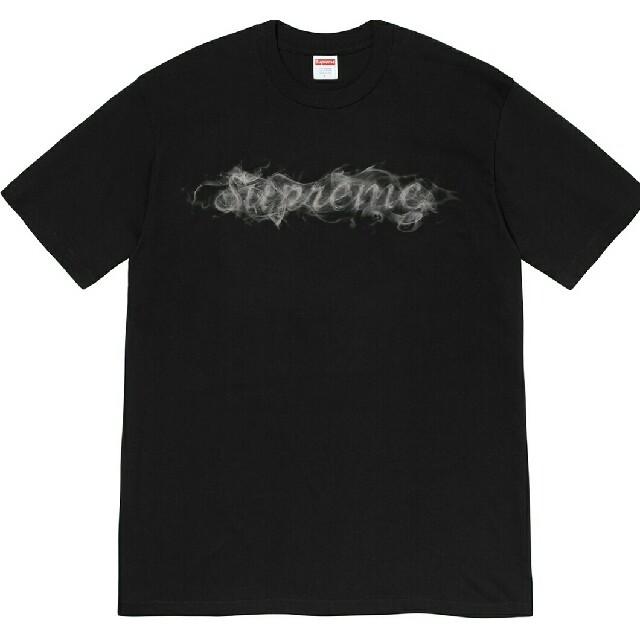 Supreme Smoke tee Black 黒 M