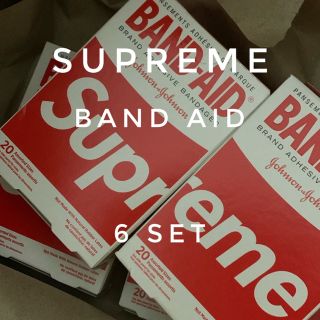 シュプリーム(Supreme)のsupreme Band Aid 6個セット(日用品/生活雑貨)