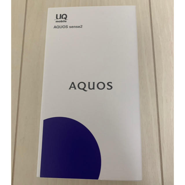 UQ mobile AQUOS sense2 SHV43スマートフォン/携帯電話