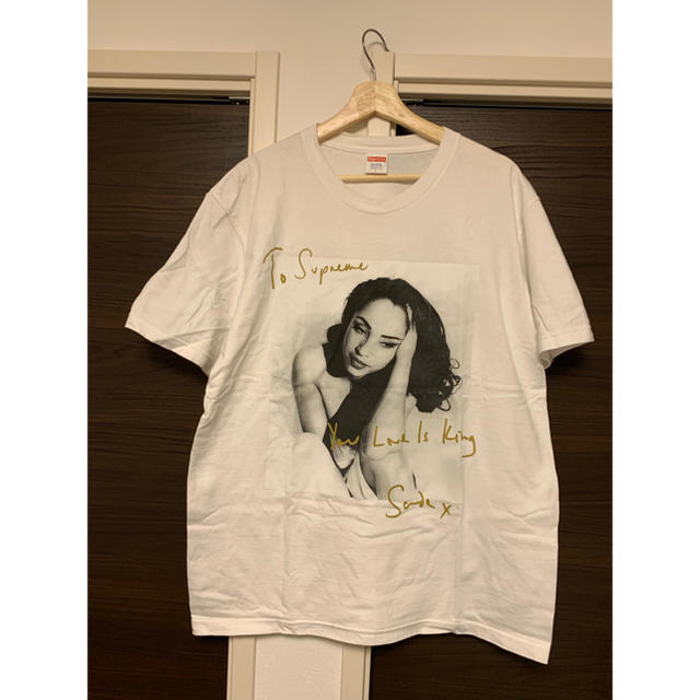 supreme  Sade tee white L