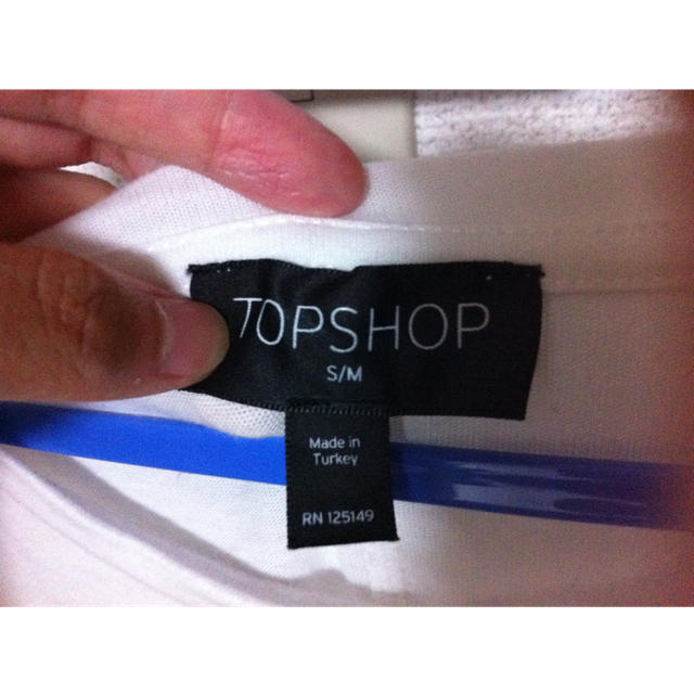 TOPSHOP(トップショップ)のTOPSHOP 水原希子着用 Ｔシャツ レディースのトップス(Tシャツ(半袖/袖なし))の商品写真