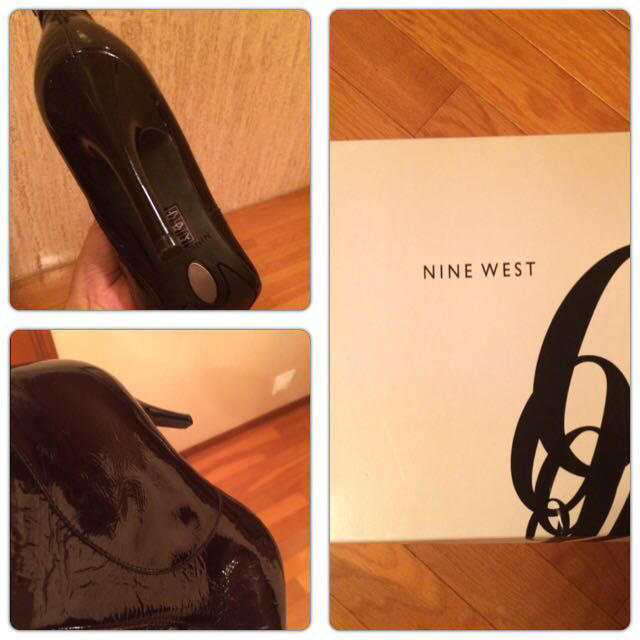 NINE WEST(ナインウエスト)のかや様専用 新品エナメルショートブーツ レディースの靴/シューズ(ブーツ)の商品写真