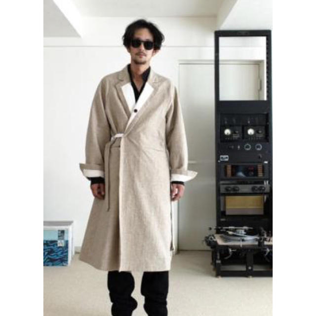 SUNSEA(サンシー)のSUNSEA 17aw W-face wool Chester coat 2 メンズのジャケット/アウター(チェスターコート)の商品写真