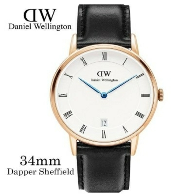 Daniel Wellington - 本数限定超特価♪ ダニエル ウェリントンダッパーシェフィールド 34㎜の通販 by Kumappe｜ダニエルウェリントンならラクマ