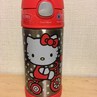 サーモス(THERMOS)の日本未入荷❣️サーモス ストローボトル ストローマグ ハローキティ F401(水筒)