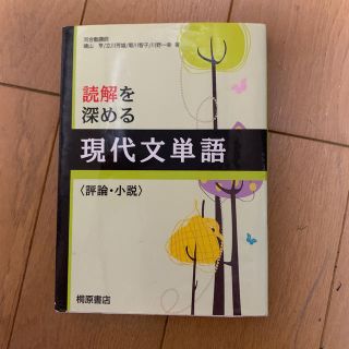 読解を深める現代文単語〈評論・小説〉(語学/参考書)