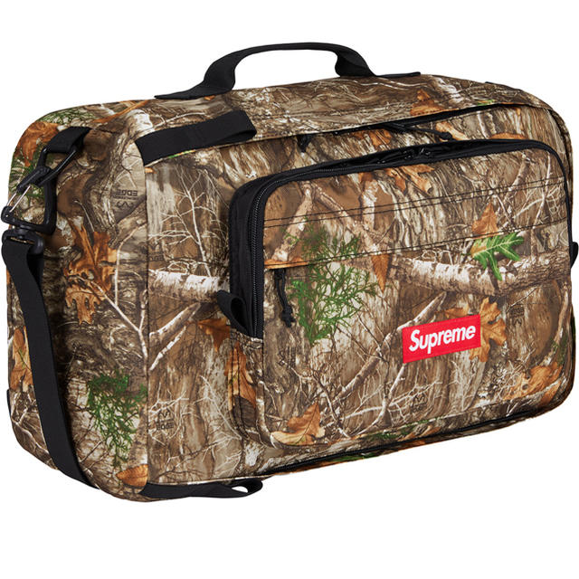 19AW Supreme Duffle Bag Real Tree Camo