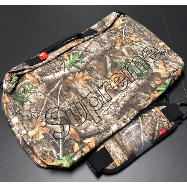 19AW Supreme Duffle Bag Real Tree Camo