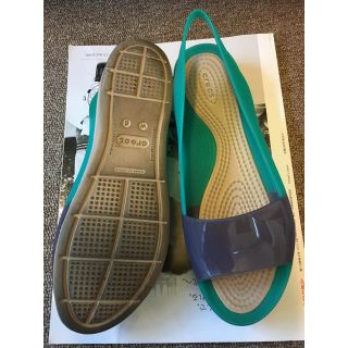 クロックス(crocs)のSALE！crocs クロックス サンダル w6 22(サンダル)