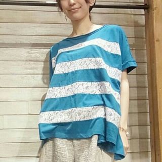 バルコニーアンドベット(Balcony and Bed)のBalcony and Bedバルコニー&ベッド新品カットソーTシャツブラウス(カットソー(半袖/袖なし))