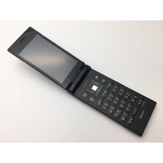 キョウセラ(京セラ)の138【美品】ソフトバンク DIGNOケータイ 501KC ガラホ ブラック(携帯電話本体)