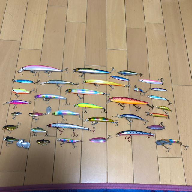 魚釣り ルアー 海 34点ルアー用品