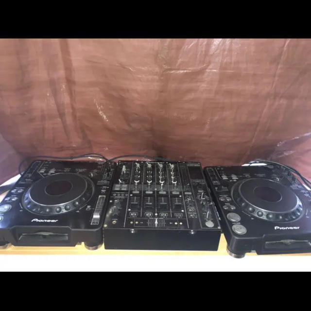 Pioneer CDJセット DJ-M800 CDJ1000mk3