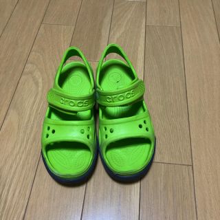 クロックス(crocs)のクロックス サンダル 19センチ キッズ kids(サンダル)