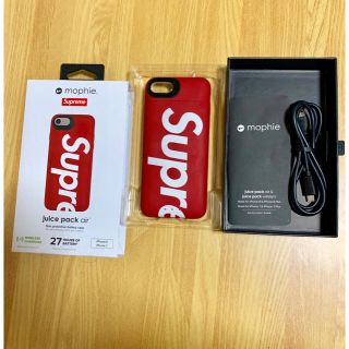 シュプリーム(Supreme)のSupreme  iPhone ケース 赤(iPhoneケース)